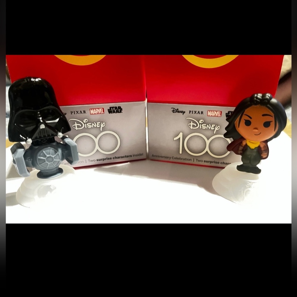 Disney 100 McDonald’s Toy Raya & Dark Vader - Picture 7 of 7